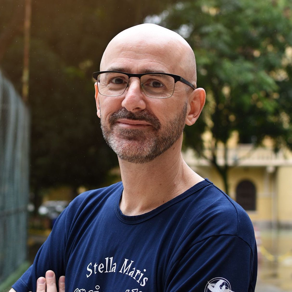 Blog da Rede Alix. Prof. Felipe, coordenador do Colégio Stella Maris.