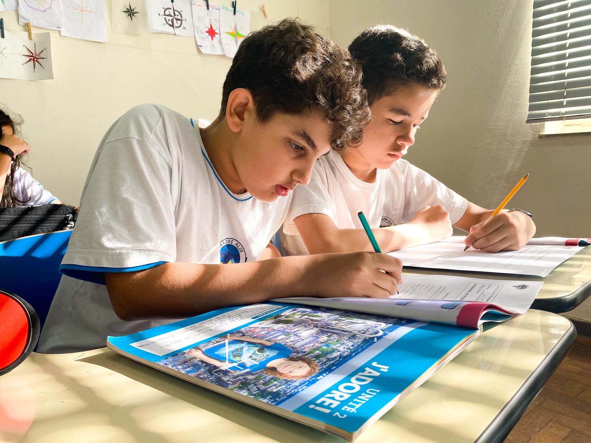 Colégio Madre Alix. Desenvolvimento integral dos alunos. Ensino de Inglês e de Francês.