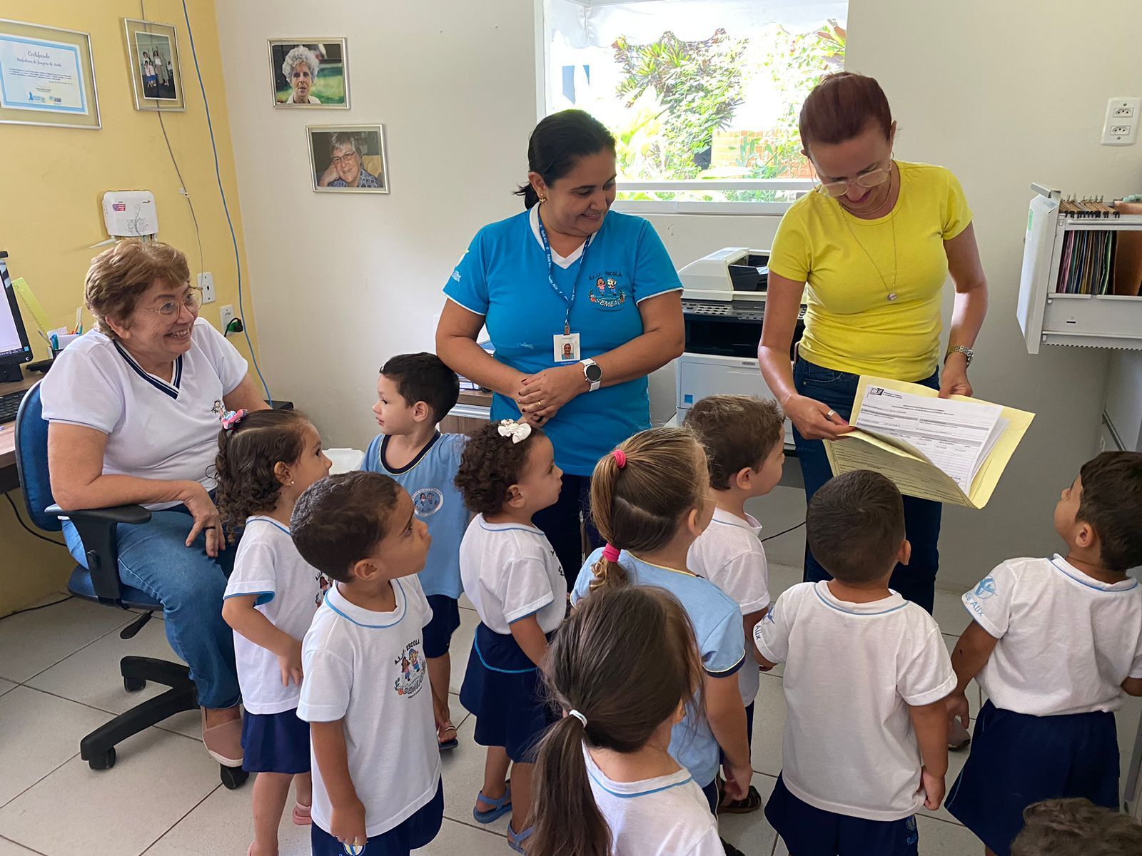 Escola O Semeador. Educação Rede Alix.
