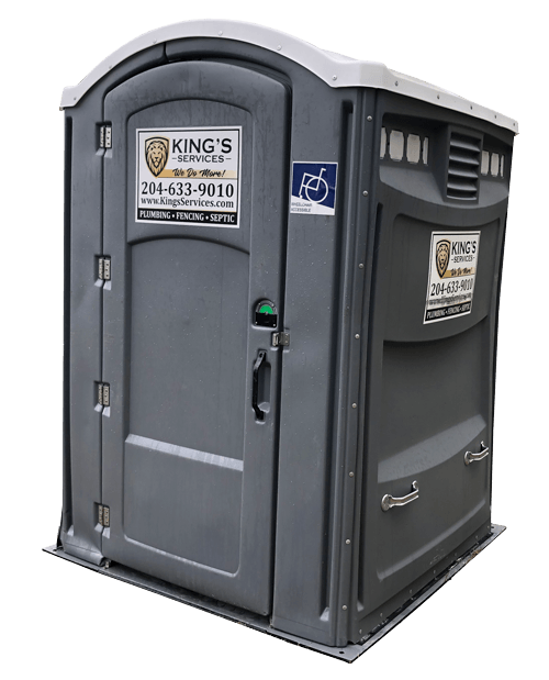 Wheelchair assessable portable toilet