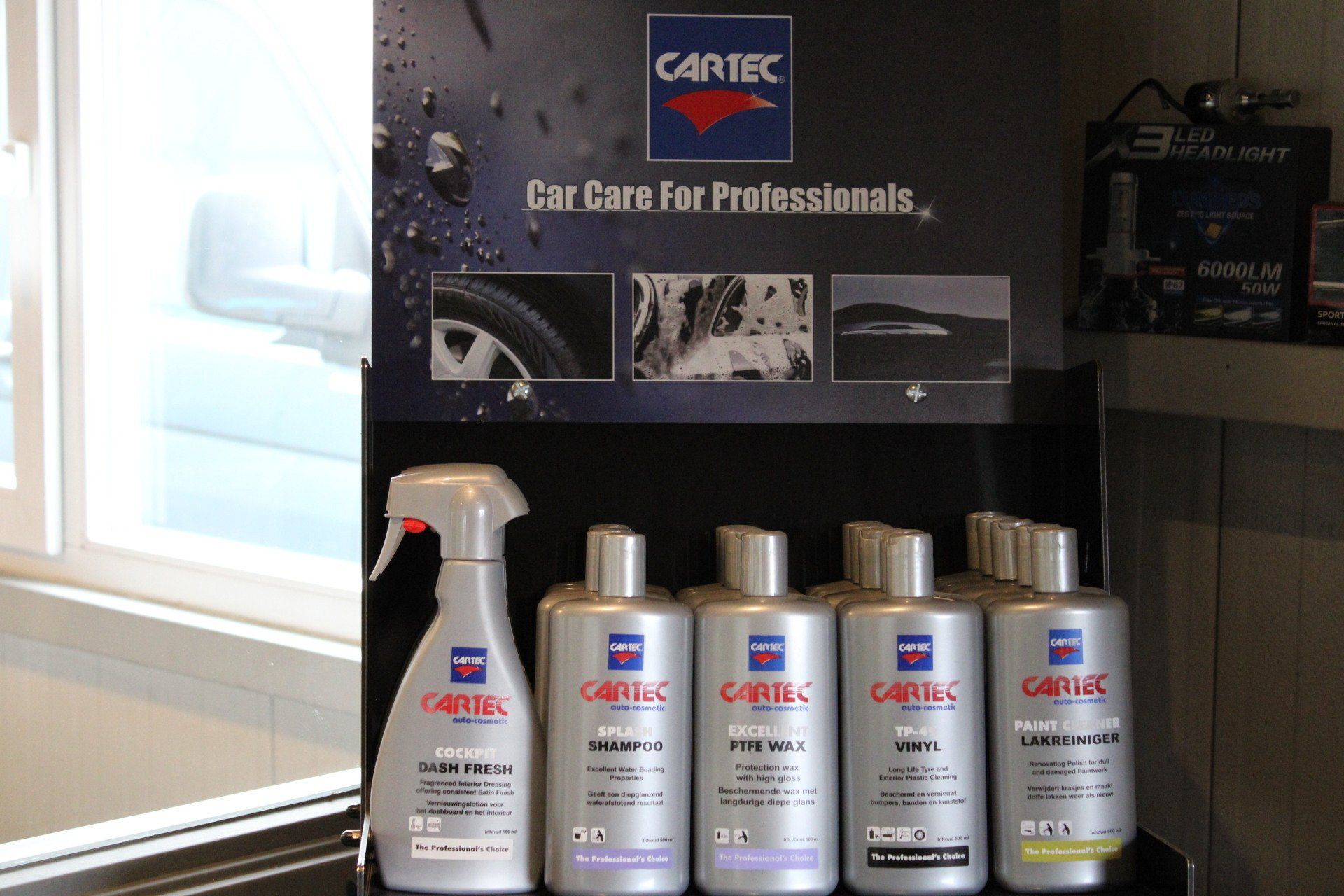 Cartec poets en onderhoudsmiddelen