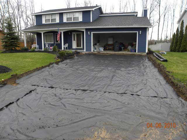 After Adding Cement — Syracuse, NY — Dependable Paving Co., Inc.