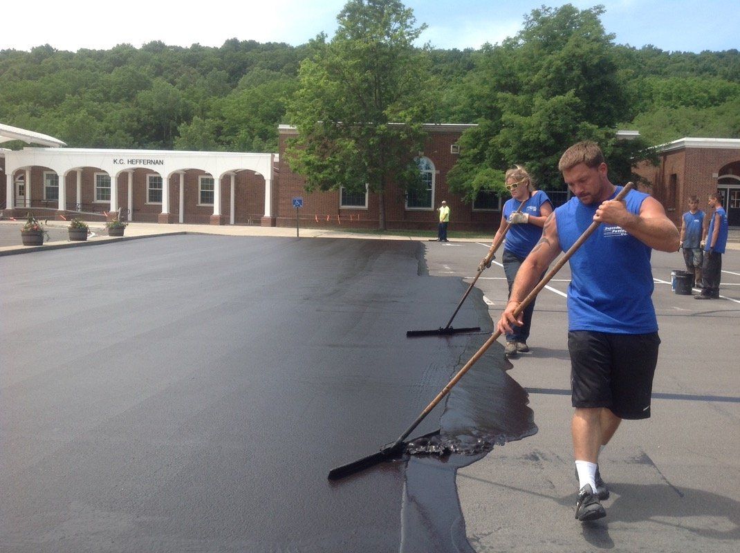 Guy Seal Coating — Syracuse, NY — Dependable Paving Co., Inc.