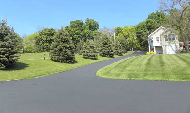 Before Seal Coating Job — Syracuse, NY — Dependable Paving Co., Inc.