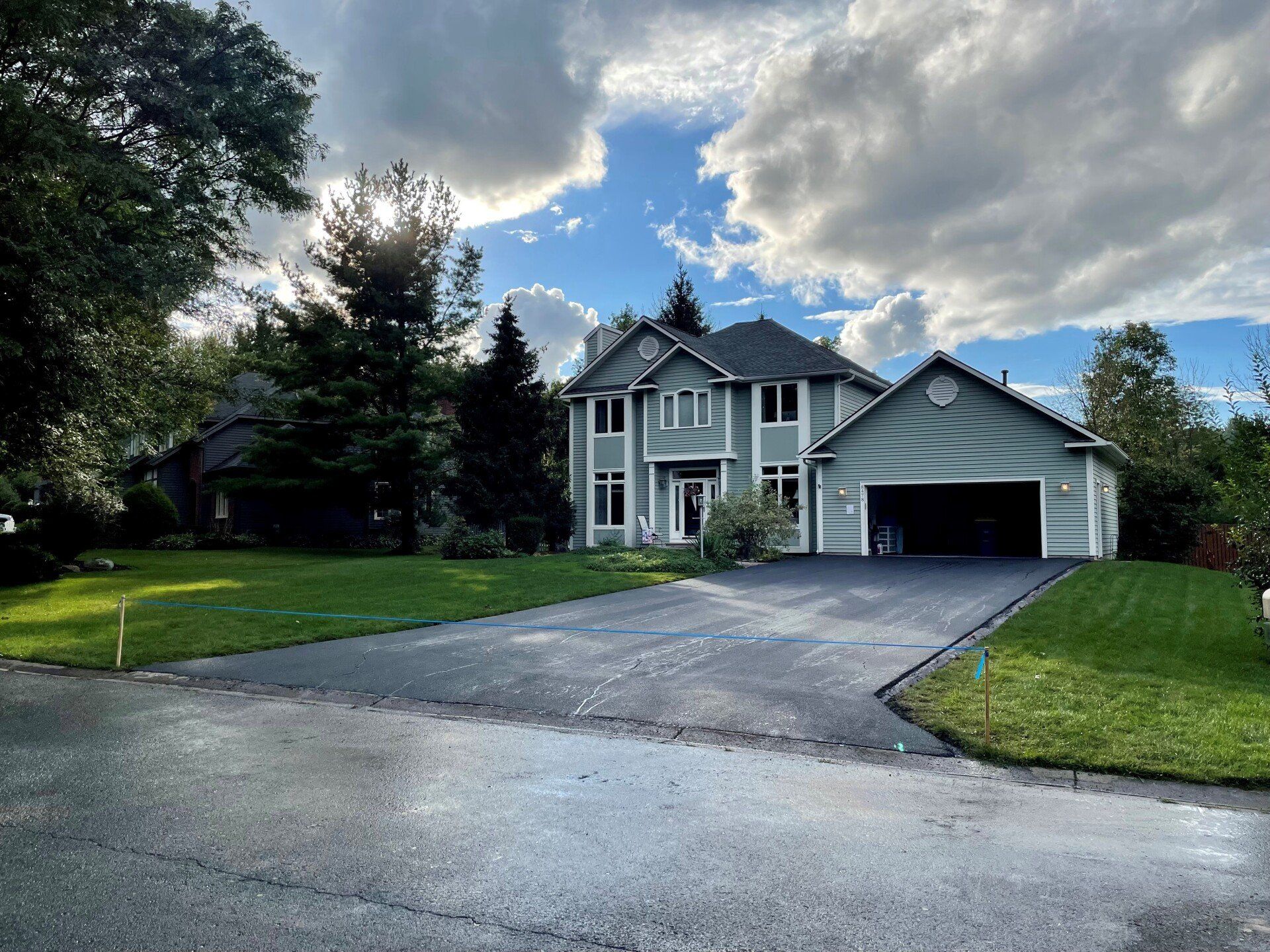 Installin Asphalt — Syracuse, NY — Dependable Paving Co.