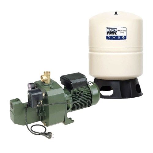 A White Water Pump With a Tank Attached to It — The Pump Doctor In Kuluin, QLD