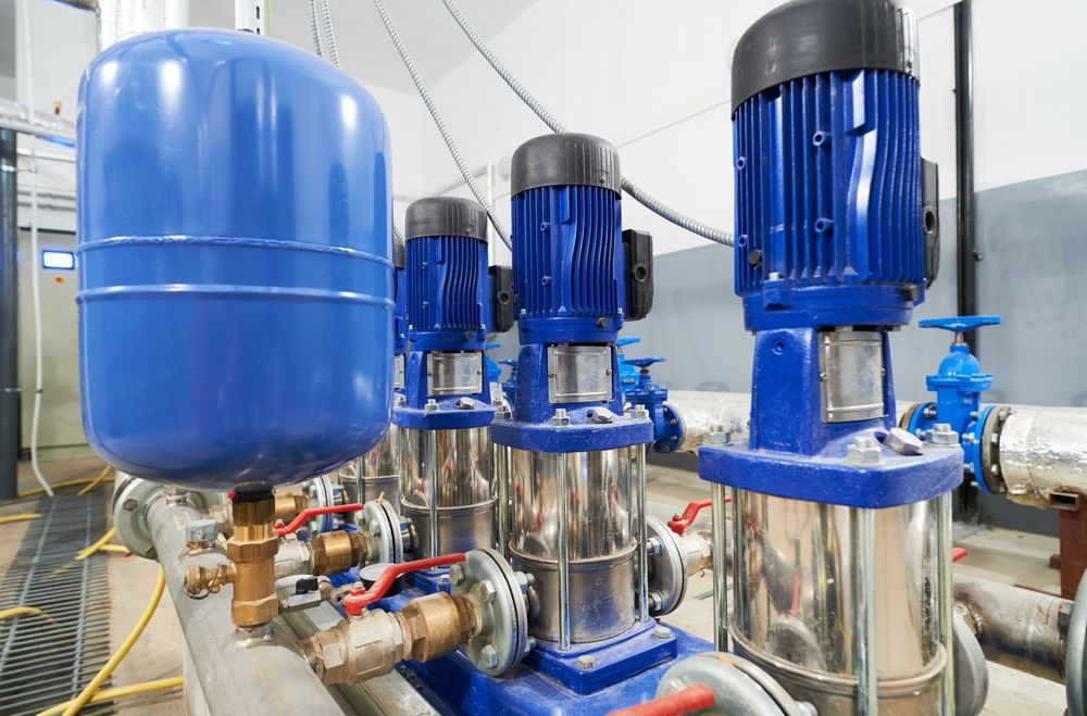 There Are a Lot of Pumps and Valves in This Room — The Pump Doctor In Kuluin, QLD