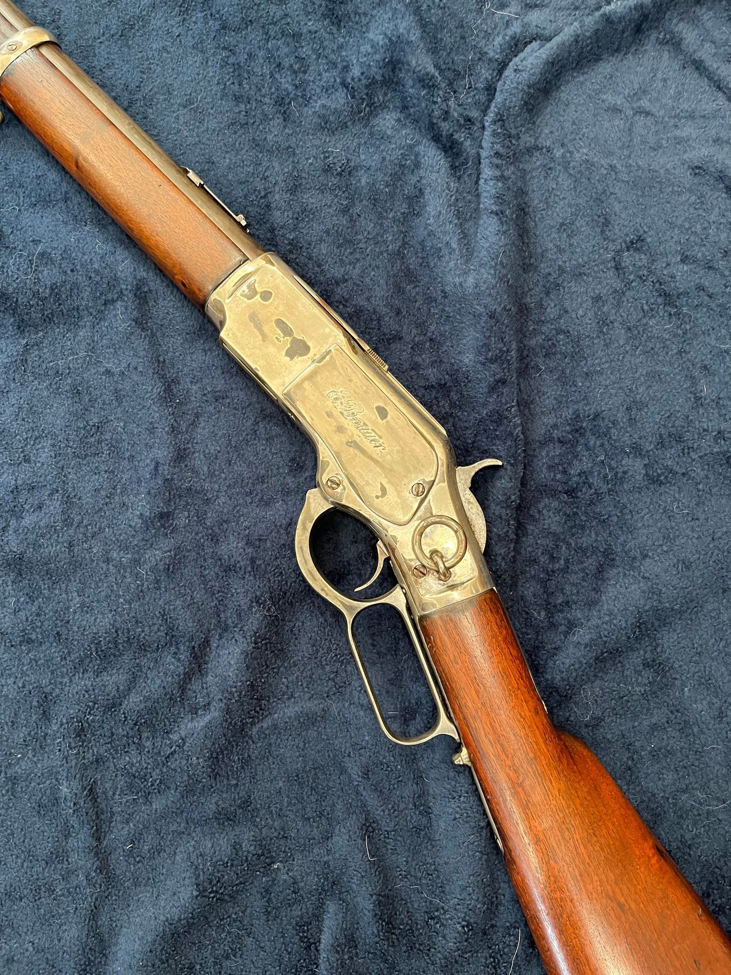 antique long arm weapon, winchester