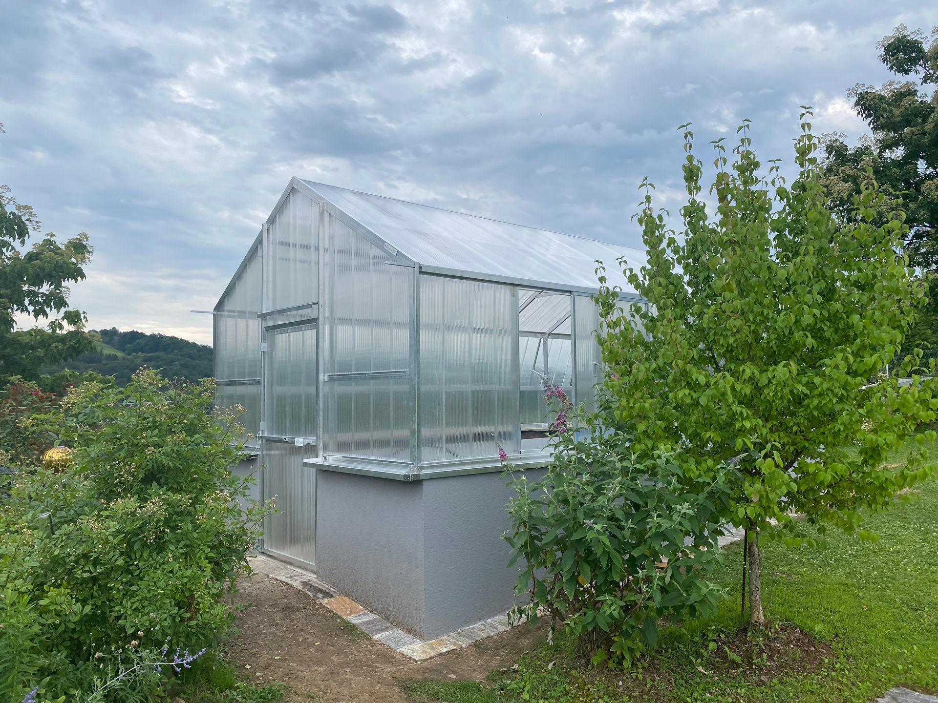 Hochbeet Gewächshaus 3,5x6m