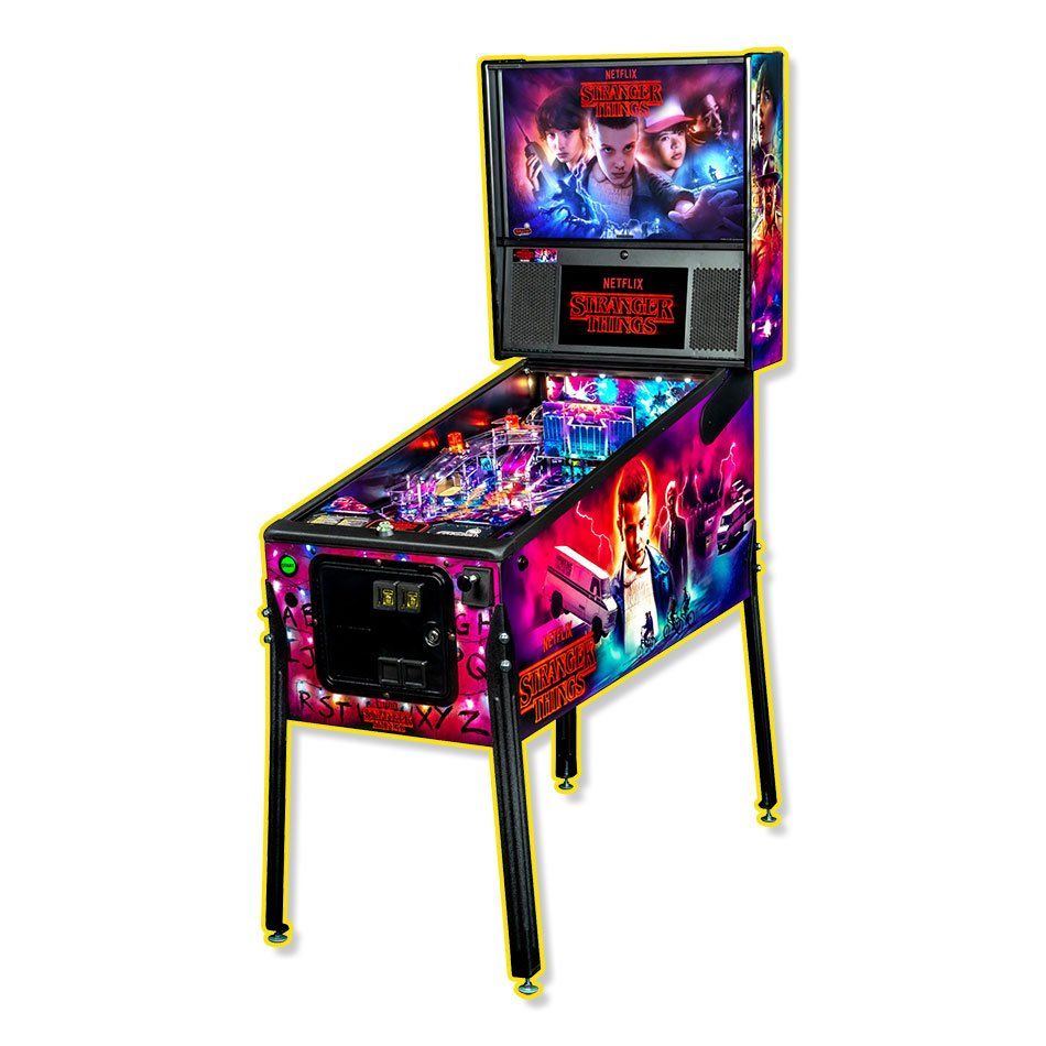 Stranger Things Pinball From Stern Pinball