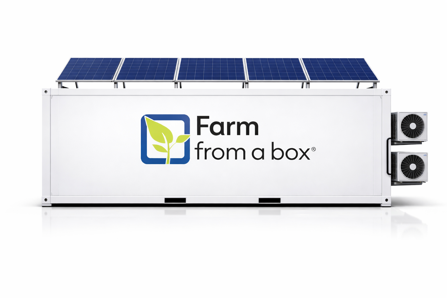 Farm from a Box CS Series Solar Cold Storage unit