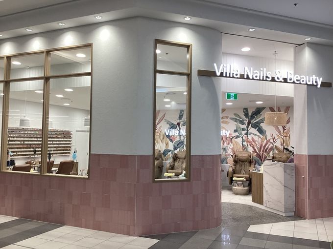 The Outside of A Nail Salon in A Mall — Villa Nails & Beauty in Cannonvale, QLD
