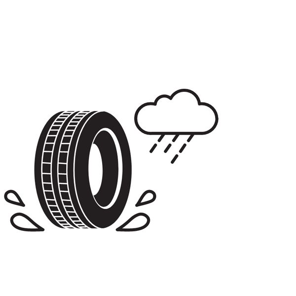 Wet grip icon
