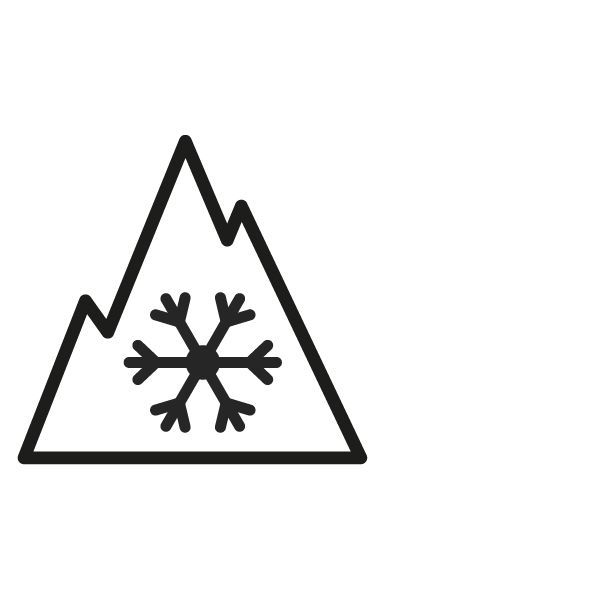 Three peak icon