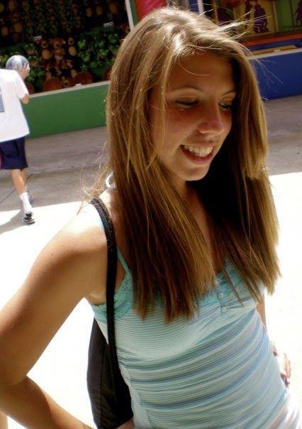 Kelsey Kramer enjoying a day out at a carnival or fair