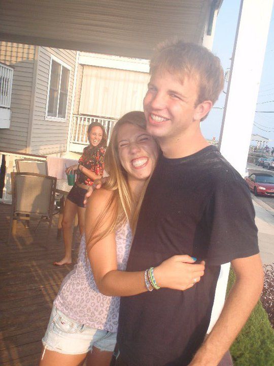 Kelsey Kramer with her brother Kyle Kramer