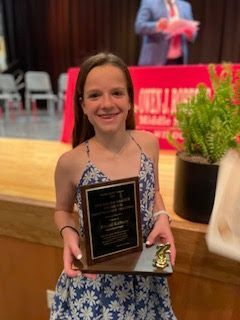 Abby Kolbach Parisi Speed School Scholarship recipient at Owen J. Roberts Middle School