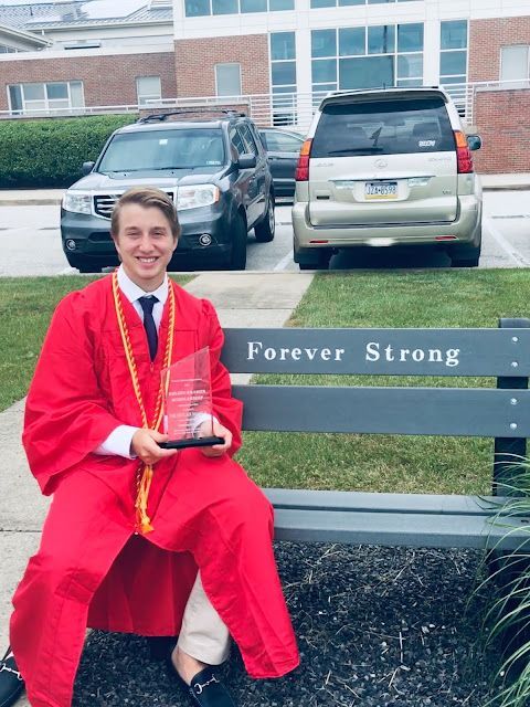 Nick Massa 2019 Kelsey's Legacy Scholarship recipient at Owen J. Roberts High School