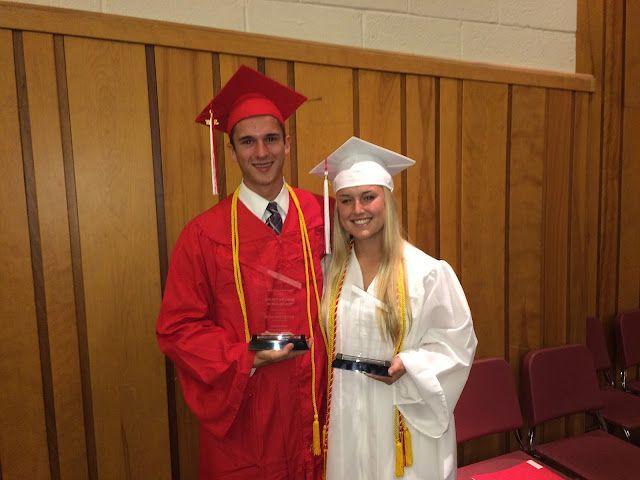 Ryan Michener & Lauryn Wensel 2015 Kelsey's Legacy Scholarship recipient at Owen J. Roberts High School