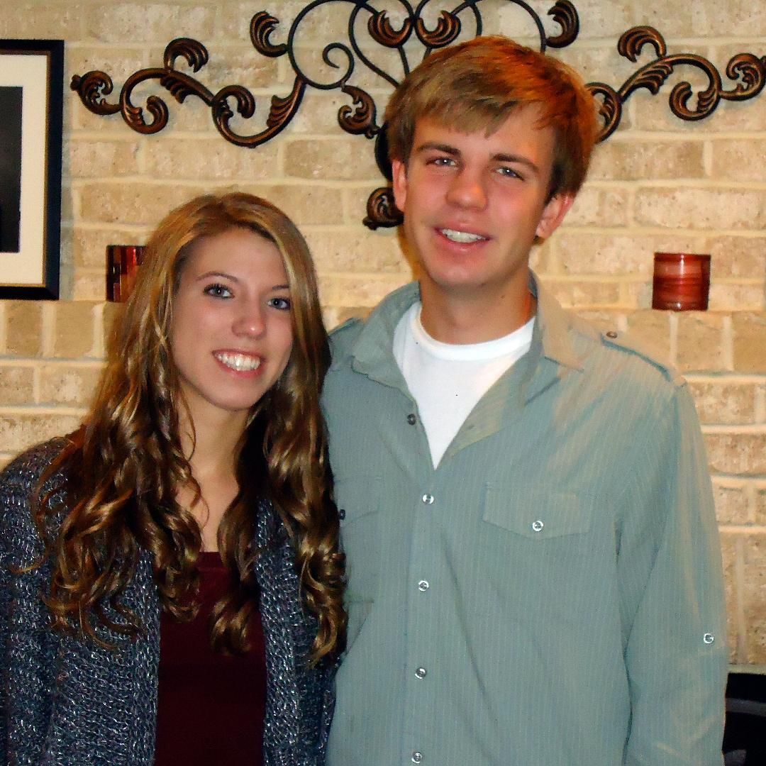 Kelsey Kramer with her brother Kyle Kramer
