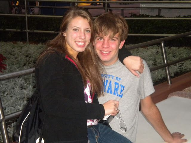 Kelsey Kramer with her brother Kyle Kramer