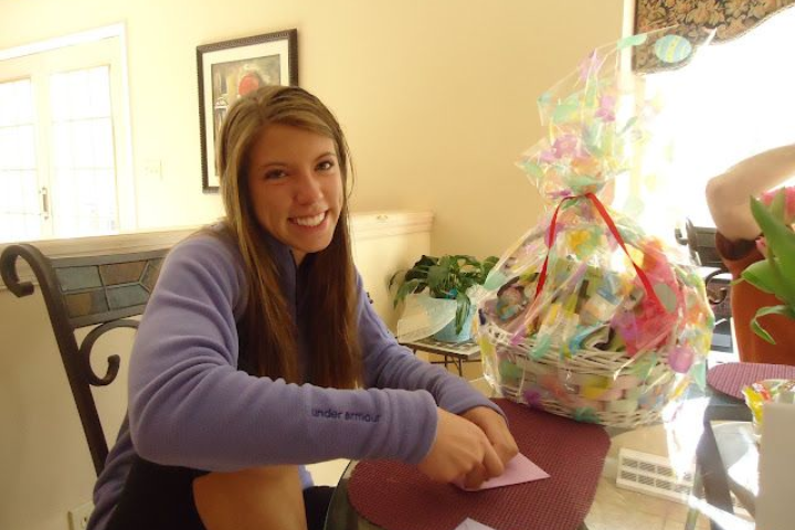 Kelsey Kramer at Easter