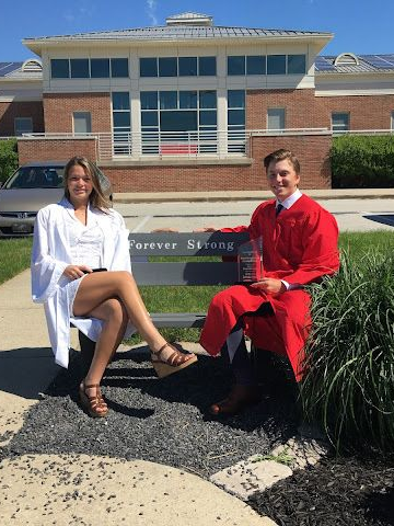 Anna Dempsey & Evan Massa 2017 Kelsey's Legacy Scholarship recipient at Owen J. Roberts High School