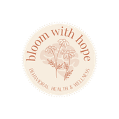Bloom with Hope Counseling sponsor logo