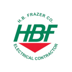 H.B. Frazer Co. electrical contractor sponsor logo
