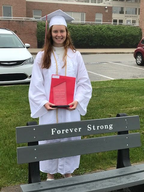 Bridget Guinan 2018 Kelsey's Legacy Scholarship recipient at Owen J. Roberts High School