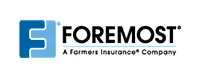 Foremost Insurance logo with blue F icon and black text