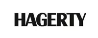 Hagerty logo in bold black text on a white background