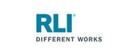 RLI logo with teal “RLI” and gray tagline “DIFFERENT WORKS” on white background