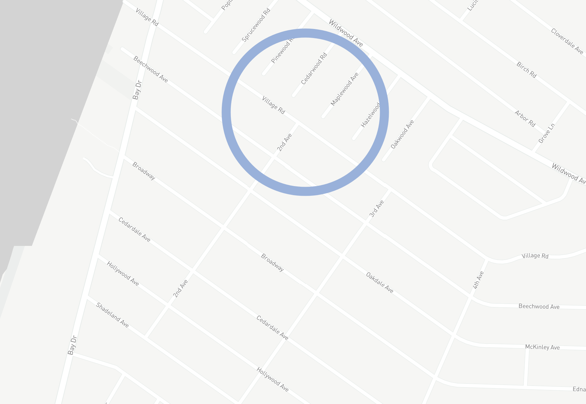area map