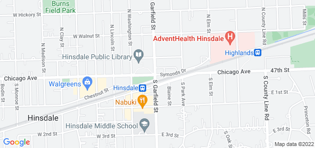 Map of business location