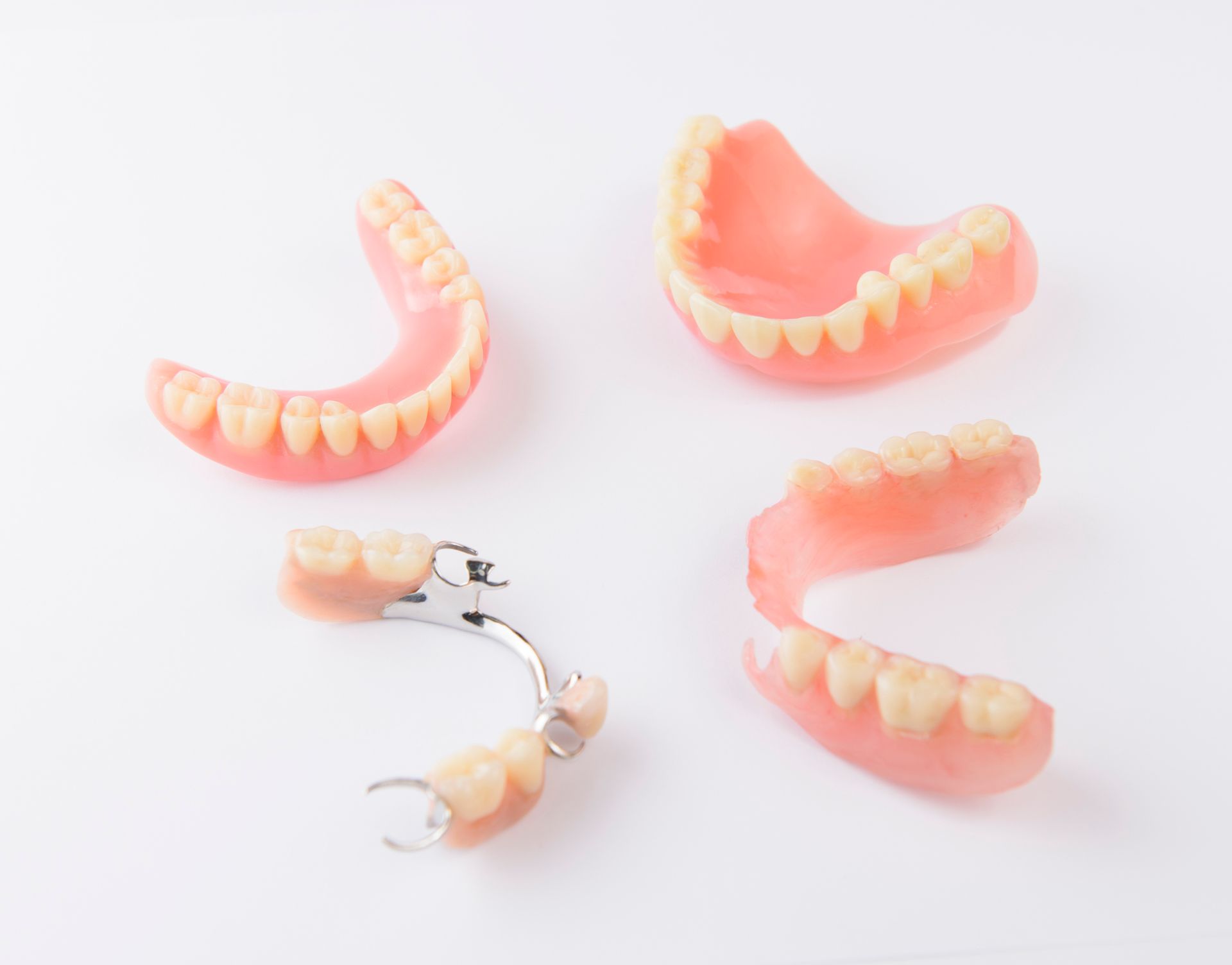 Group of Dentures | Dental Bridges
