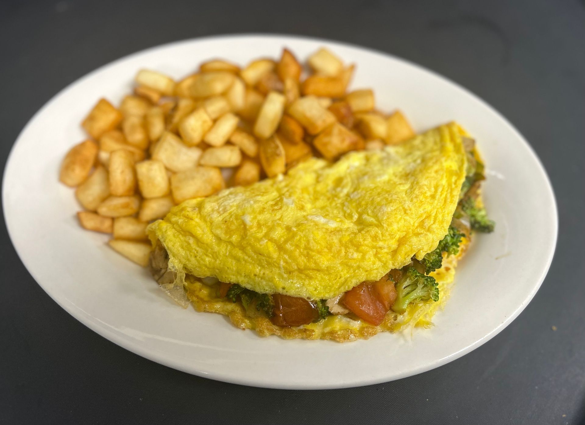 Fries On Plate — Newburgh, IN — The Rooster’s Den