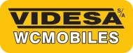 Un logo jaune et noir pour videsa wcmobiles