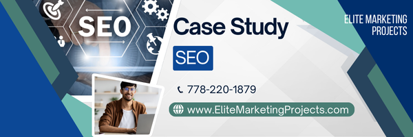 Elite Marketing Projects digital marketing agency showcasing SEO case studies and proven ranking improvement