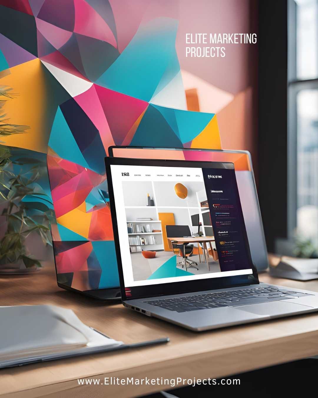Professional web design Kamloops by Elite Marketing Projects featuring a modern responsive design