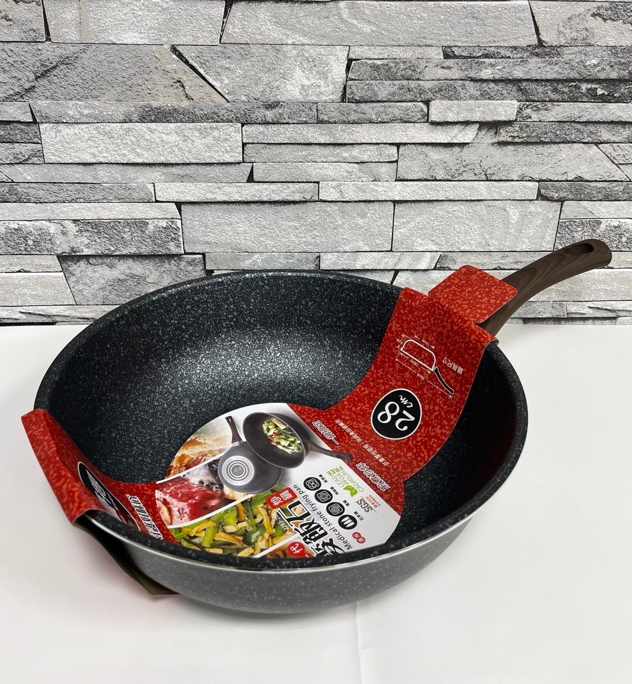 優得二代麥飯石炒鍋