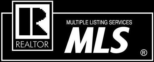 Black-and-white REALTOR MLS logo with large “MLS” text and a registered trademark symbol