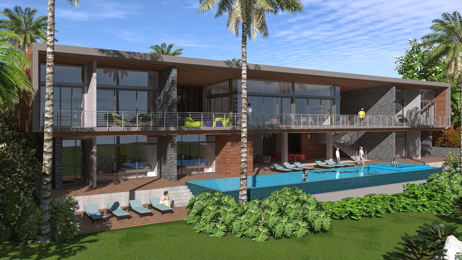 a rendering of sarco's cap limon resort in costa rica