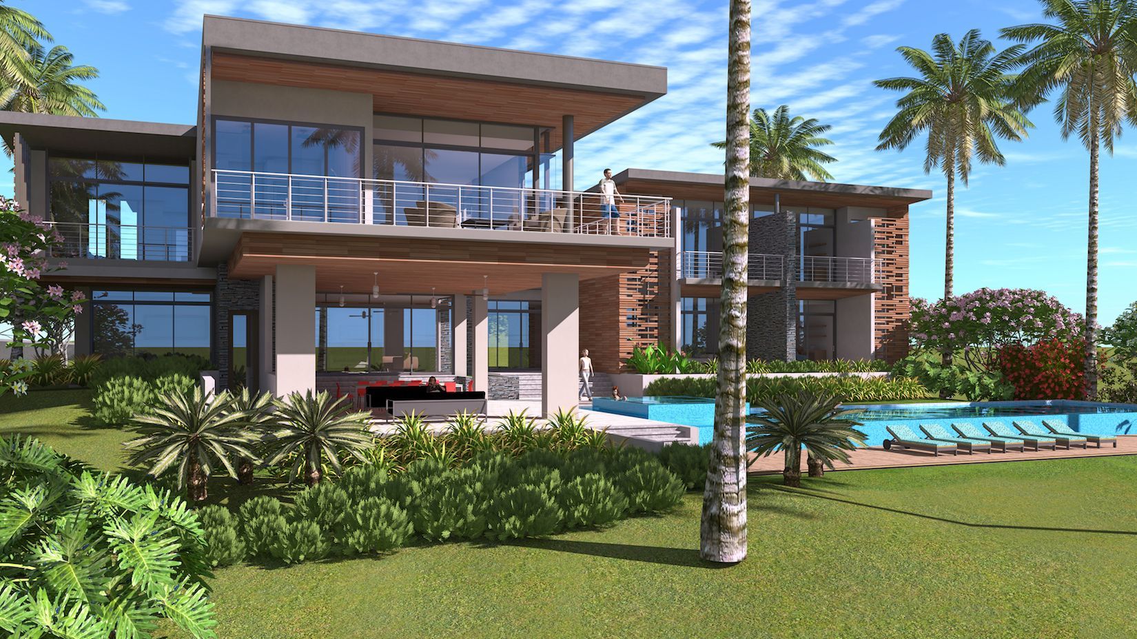 a rendering of sarco's cap limon resort in costa rica
