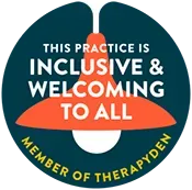 This practice is inclusive and welcoming to all member of therapy den.