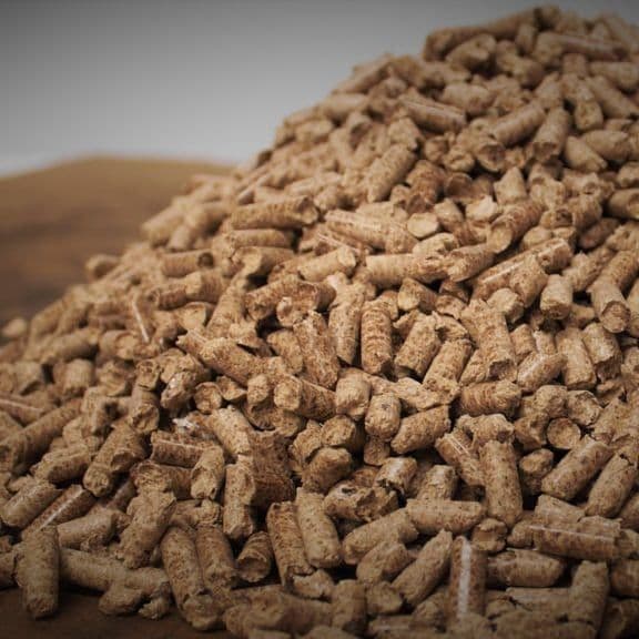 Source: B&B Charcoal Closeup of pellets in a pile