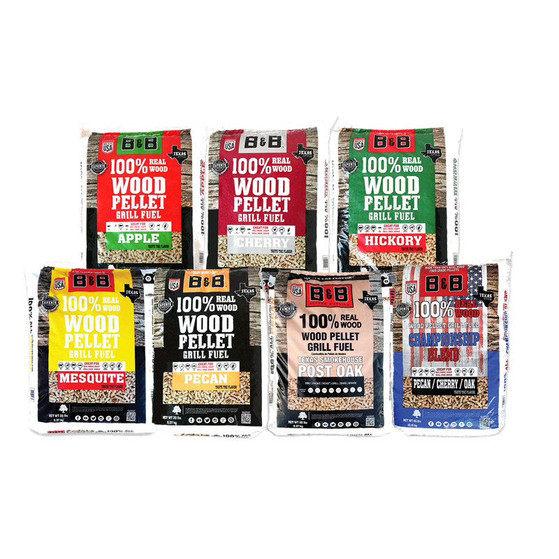 Learn More 7 Bags of different flavors of B&B Wood Pellets