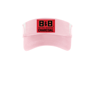 B&B Pink Visor B&B online swag store