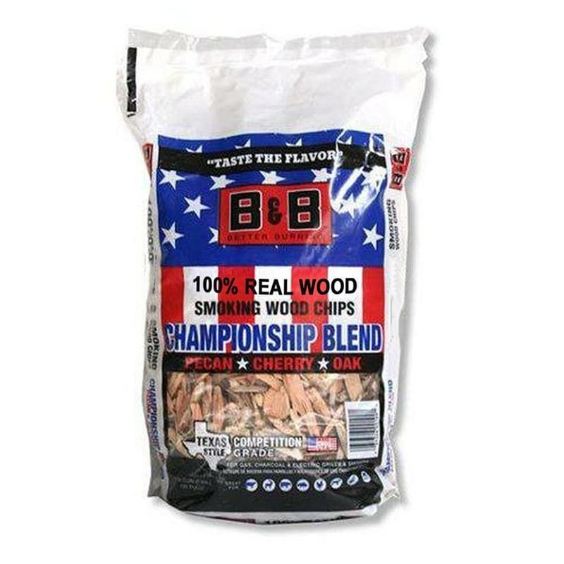 Bag of B&B Championship Blend Smoking Wood Chips, smoking chips