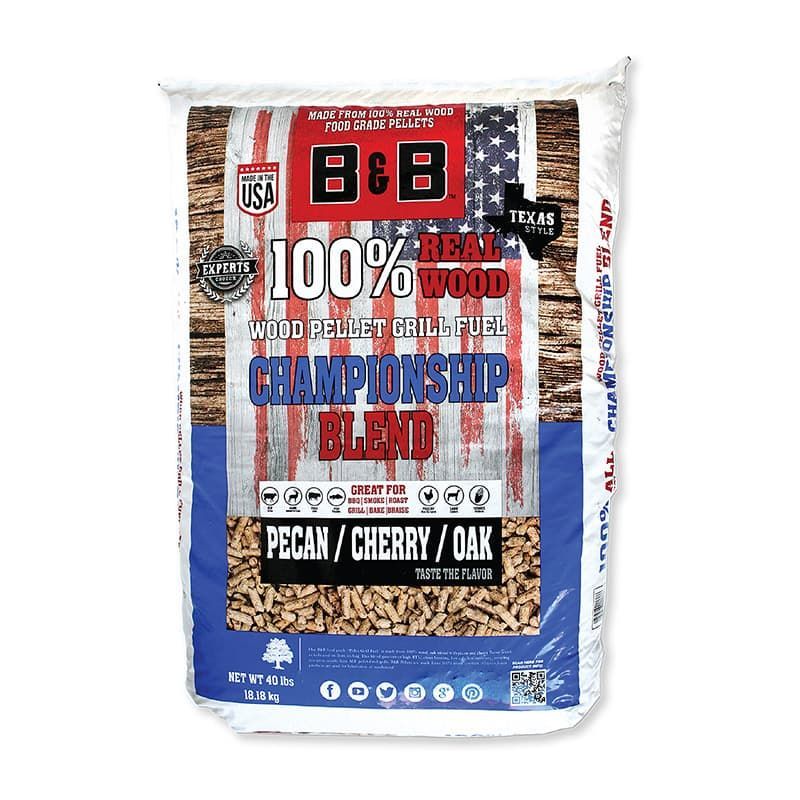 40 lb bag of B&B Championship Blend Pellets